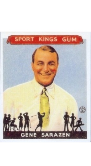 REPRINT 1933 Sport Kings #22 Gene Sarazen REPRINT