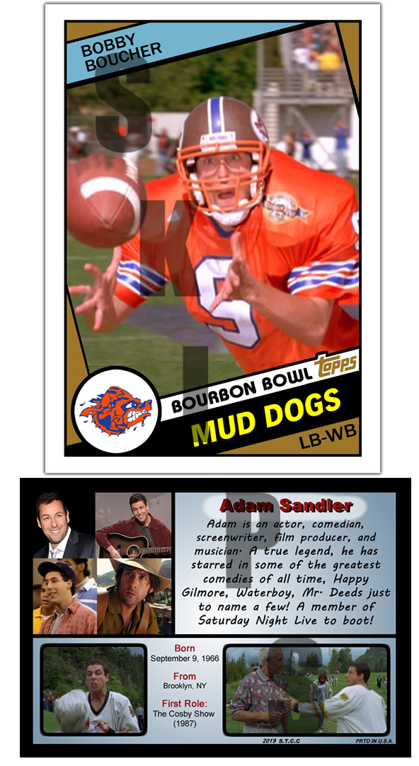 1984 STCC Bobby Boucher #1 Topps Louisiana State Mud Dogs Adam S